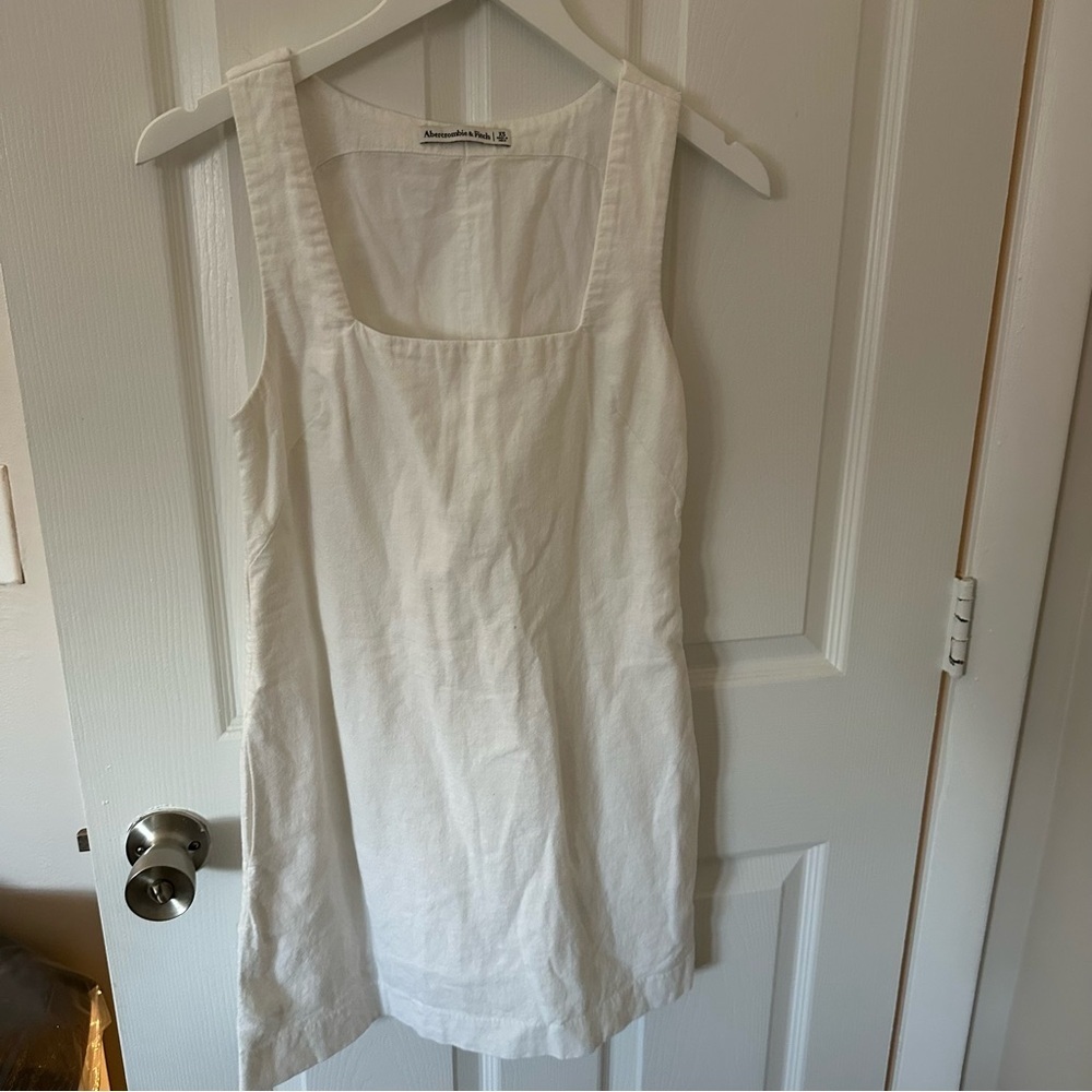 White Mini Dress - Picture 1 of 6